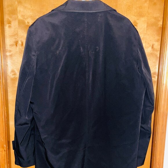 Hart Schaffner Marx Smart Coat Jacket Black Rain & Stain Repellent 40 R - Picture 9 of 10